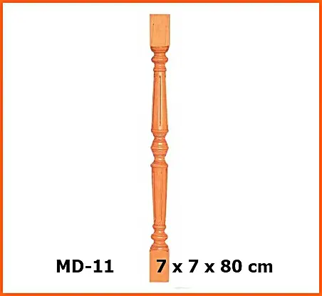 MD-11 Ahşap Merdiven Dikmesi - Ankara Siteler - Ege Ahşap Torna