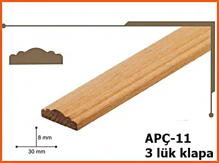 APÇ-11 Ahşap Profil Çıta İmalatı - İstanbul Masko