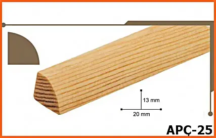 APÇ-25 Ahşap Profil Çıta İmalatı - Düzce - Ege Ahşap Torna