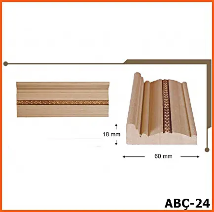 ABÇ-24 Ayons Baskılı Çıta - Karabük - Ege Ahşap Torna