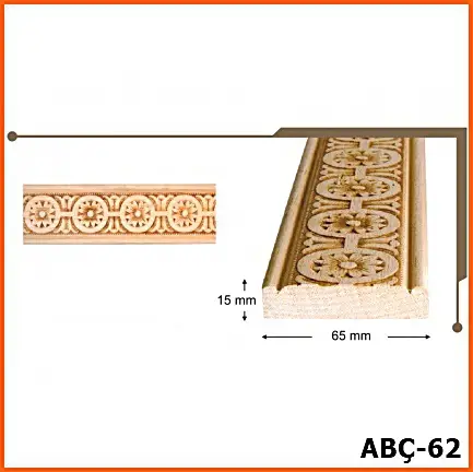 ABÇ-62 Ayons Baskılı Çıta - Mardin - Ege Ahşap Torna
