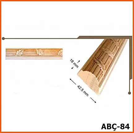 ABÇ-84 Ayons Baskılı Çıta - Muğla Bodrum - Ege Ahşap Torna