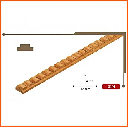 Çorum İşlemeli Dekoratif Çıta İmalatı İDÇ-24