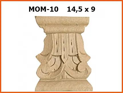 MOM-10 Masif Oymalı Modeller - Van - Ege Ahşap Torna