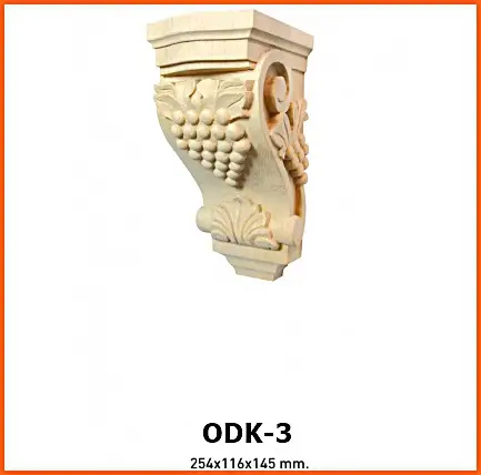 ODK-3 Afyonkarahisar Ahşap Oymalı Dekoratif Köşe İmalatı